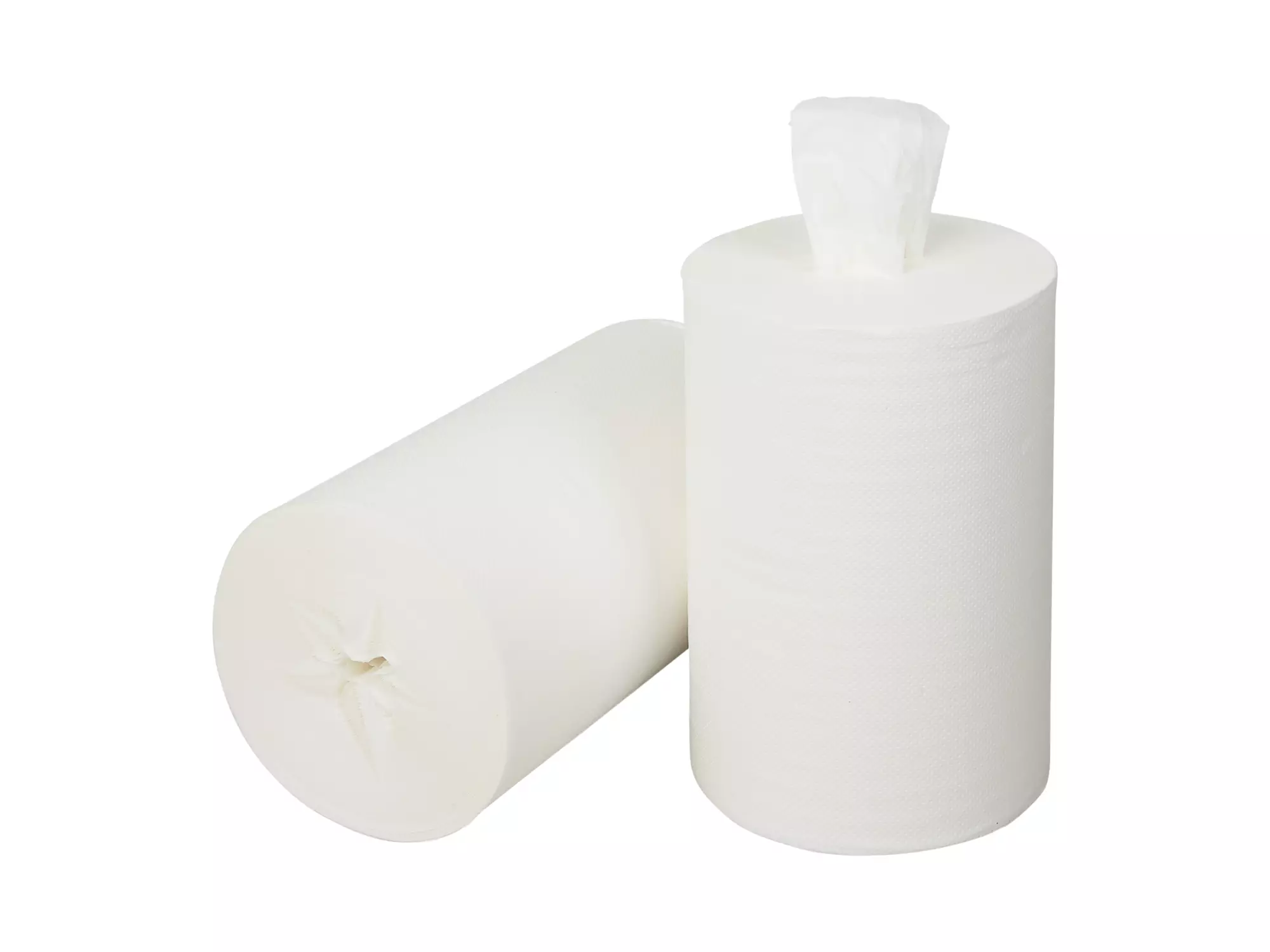 Mini poetsrol cellulose coreless 1-laags 120 meter – 12 rollen